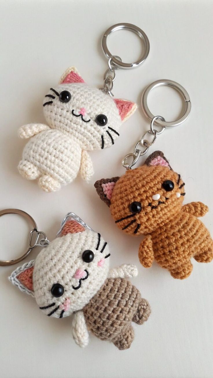 crochet keychain