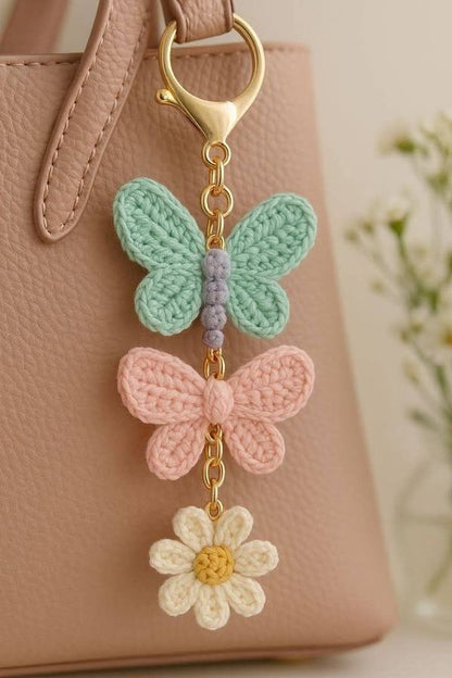 crochet keychain