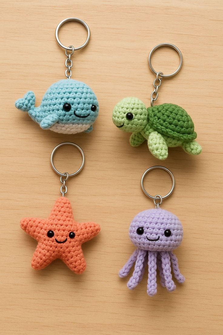 crochet keychain