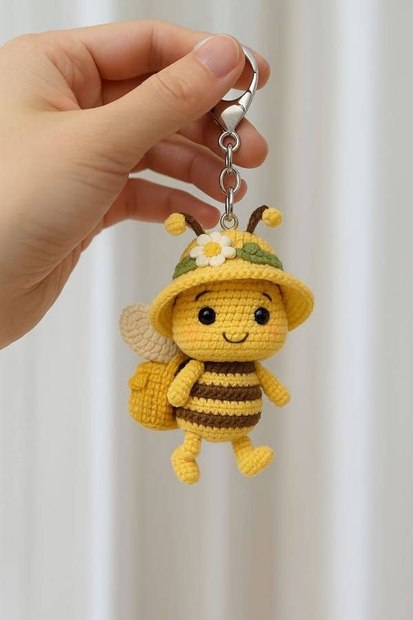 crochet keychain